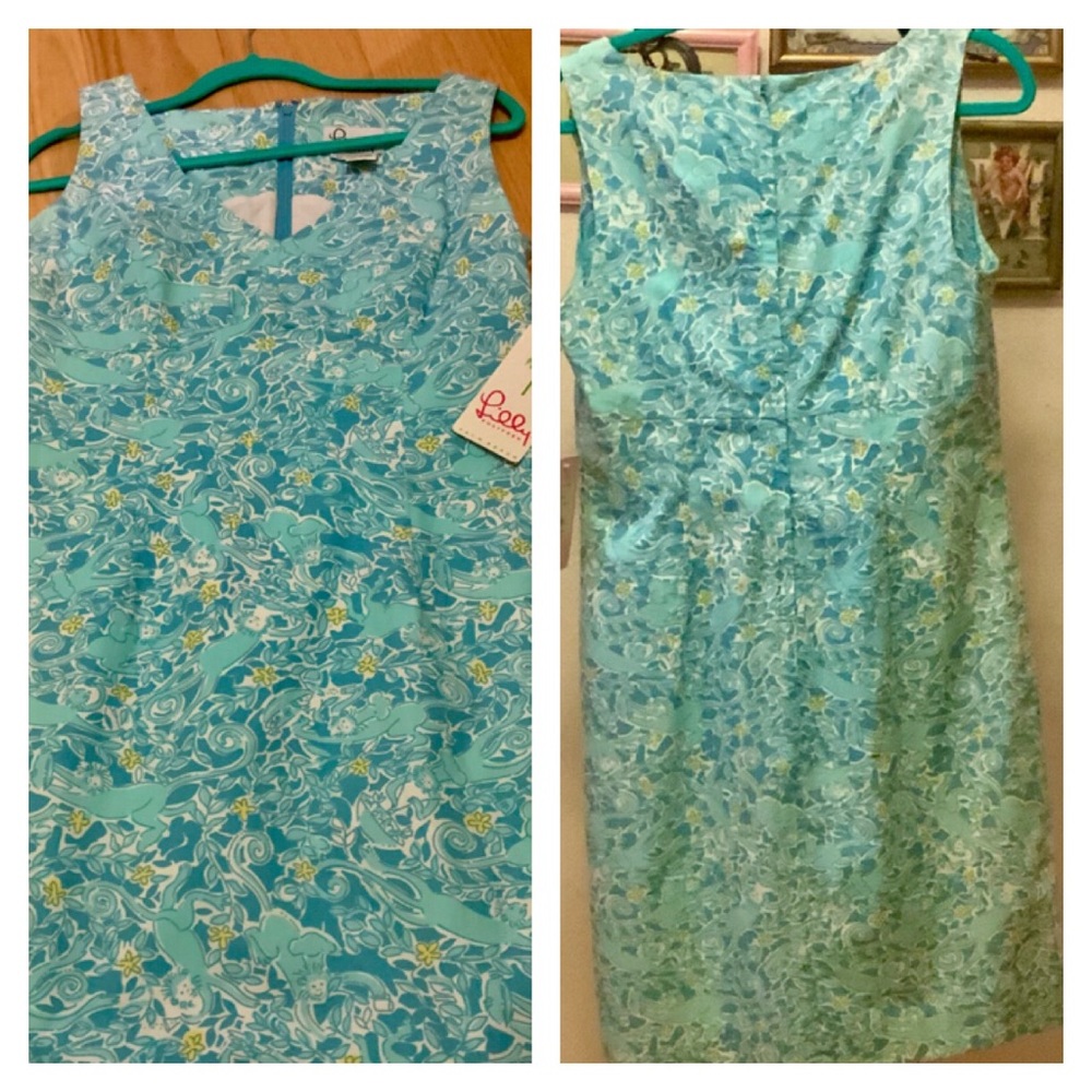 Lilly Pulitzer Kiss The Cook Dress Size 12 New Tag